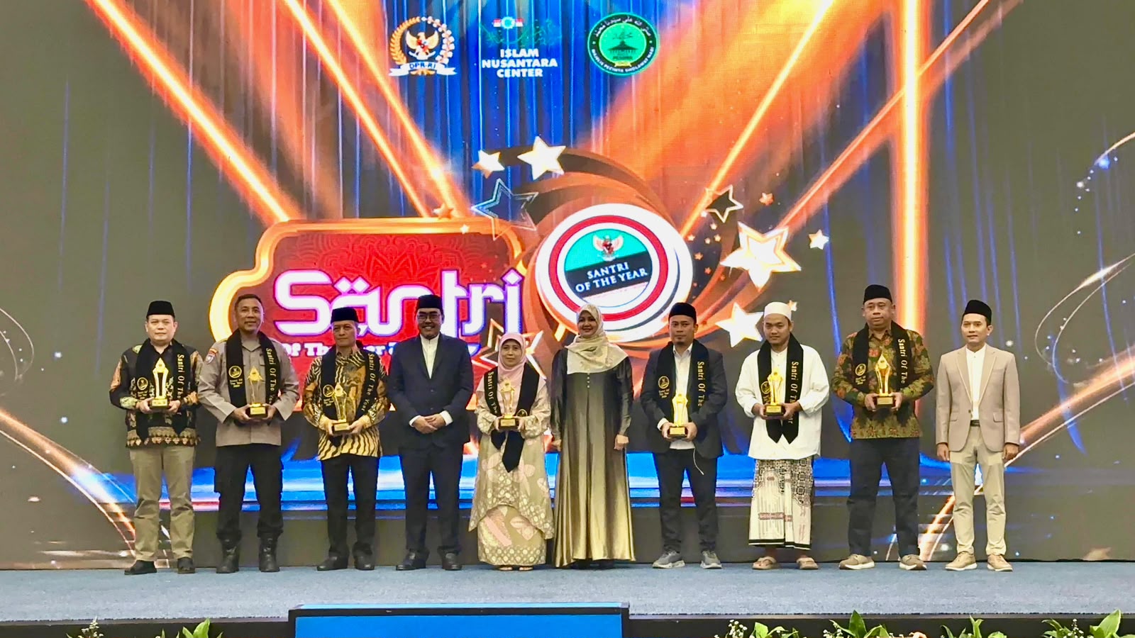 Dokumentasi IPDA Purnomo mendapat kan penghargaan di Jakarta